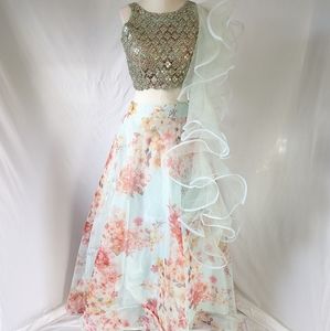 Floral lehenga Dress